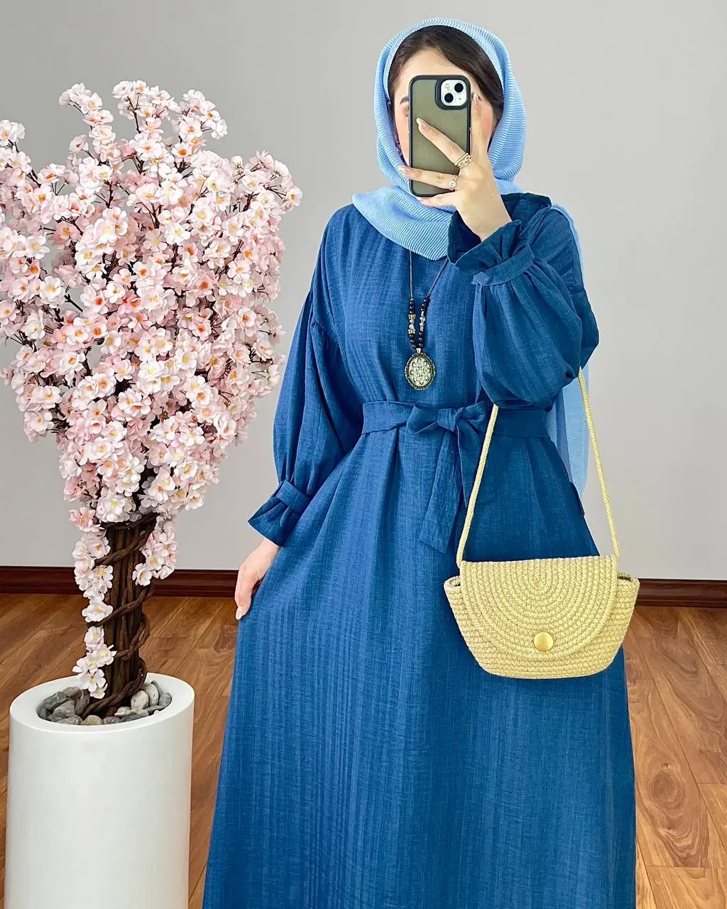 کفتان خمره ای با کمربند